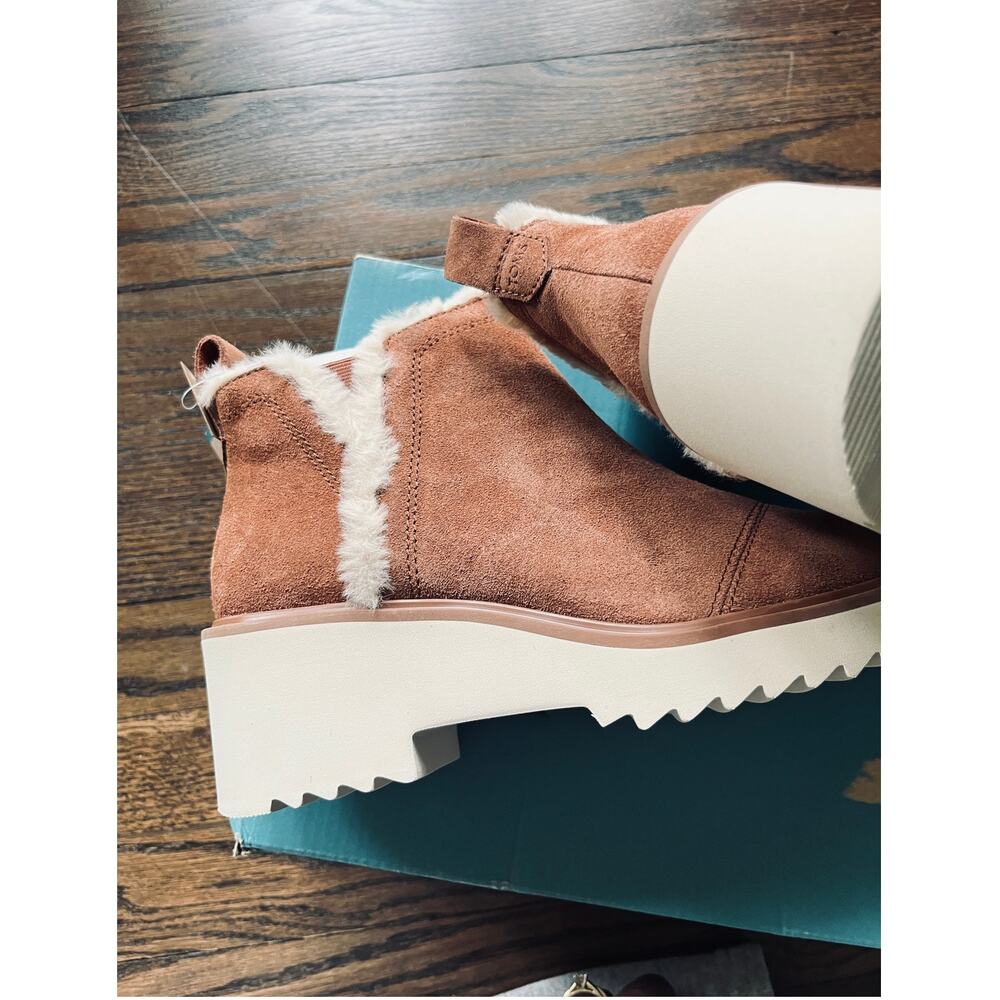 Toms Maude lightweight Comfortcore Block Heel Ankle Booties Sz 6.5 - Picture 8 of 13